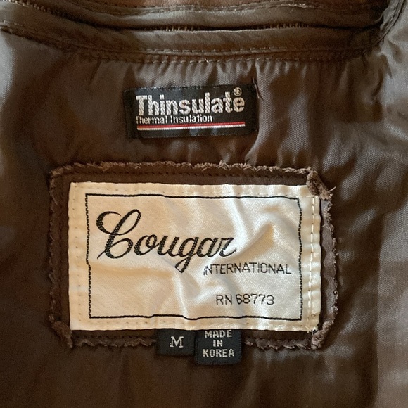 Vintage Women’s Cougar International Leather Jacket (M) - Picture 4 of 9